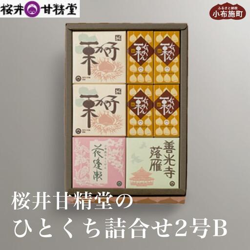 桜井甘精堂 ひとくち詰合せ2号B [桜井甘精堂]栗 スイーツ 和菓子 かのこ 羊羹 栗羊羹 ようかん 栗きんとん 長野 信州 栗かのこ 落雁 くり 詰合せ 詰め合わせ お取り寄せ 名物 ギフト 贈答 [S-12]