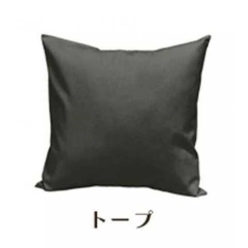 「染」2枚組クッションカバー 45×45cmタイプ トープ 国産オックスフォード生地 無地