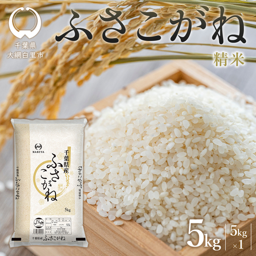 令和8年産 千葉県産ふさこがね 精米 5kg (5kg×1袋)