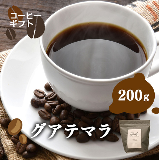 [ お試し ] グアテマラ コーヒー ( 中細挽き ) 200g