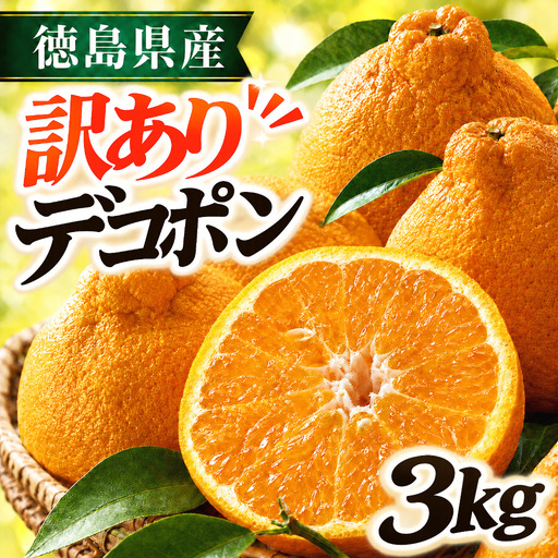[2月上旬より順次発送]デコポン 訳あり 3kg 柑橘 デコポン
