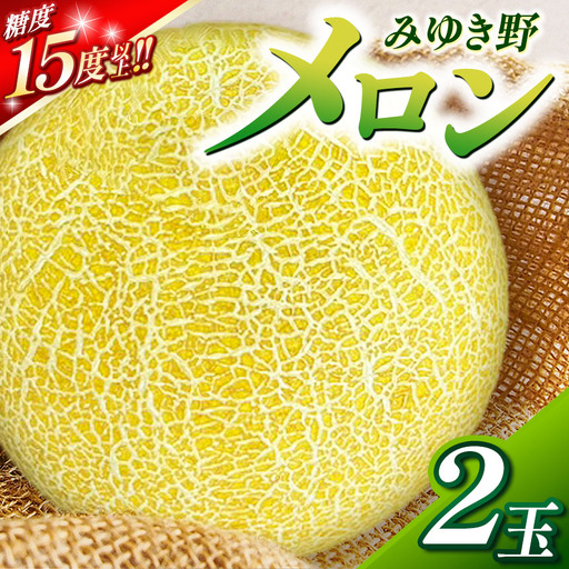 みゆき野メロン2玉 | メロン みゆき野メロン みゆき野 フルーツ 信州 木島平 北信州