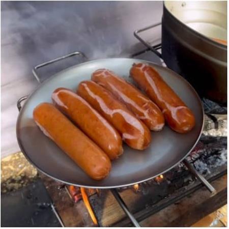 取っ手がとれる ステンレスフライパンセット キャンプに是非 LEAPSTEEL　made in山梨【配送不可地域：離島】【1550853】