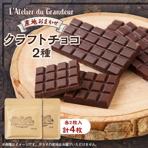 クラフトチョコ2種類【配送不可地域：離島】【1677383】