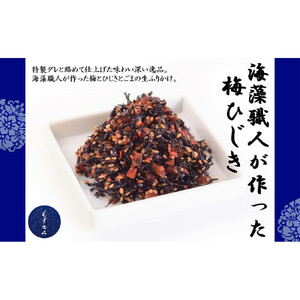 【ふるさと納税】沖縄海藻職人が作った梅ひじき～ご飯のお供2個セット～