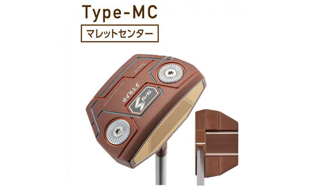 ゴルフパター 9/9STRAP マレットセンター 36インチ (Type-MC)キャスコ kasco 2026年モデル