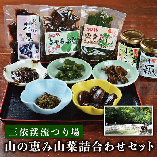 三依渓流つり場 山の恵み山菜詰合せセット [0893]