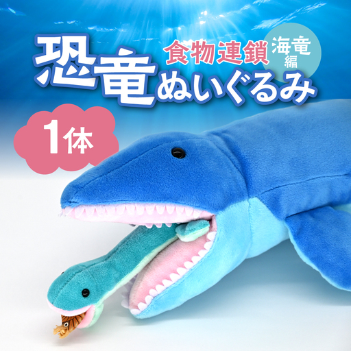恐竜ぬいぐるみ 食物連鎖 海竜編 MKWG039