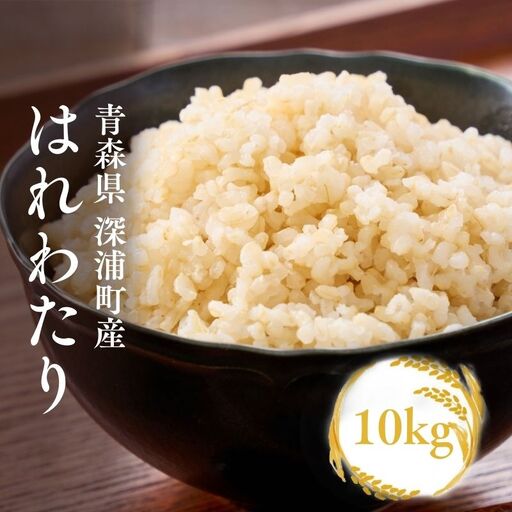 【令和8年産米】はれわたり 玄米10kg [fu-0024-004]
