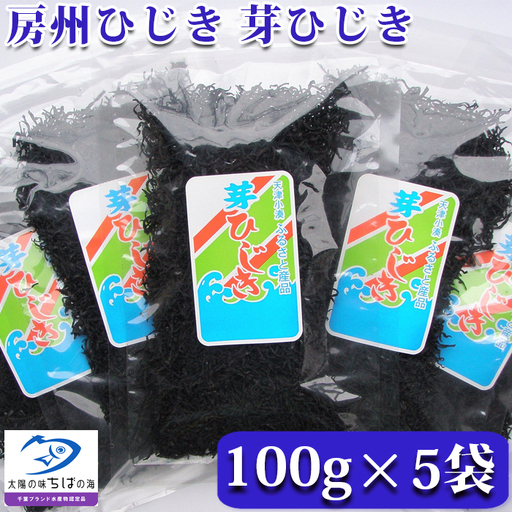【中野健太郎商店】房州ひじき 芽ひじき 100g×5袋[0010-0365]
