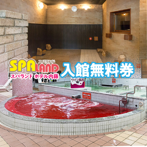 スパランド ホテル内藤 入館券 1回分 254-001