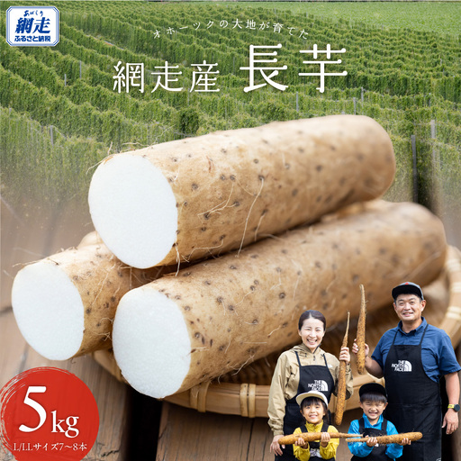 【先行予約】長芋 5kg（2026年11月下旬以降順次発送） ABBX002