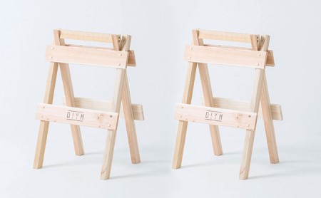 K03おりたたみテーブル脚×2脚 インテリア 工芸品 