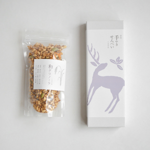くるみの木 お菓子とグラノーラセット(手やきせんべい・和グラノーラ)[krm13]