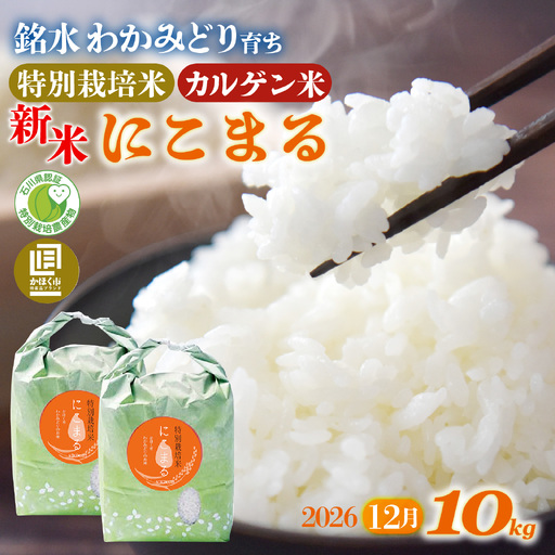 【令和8年産】  にこまる 10kg（5kg × 2袋） 【2026年12月配送】 |  にこまる 白米 新米