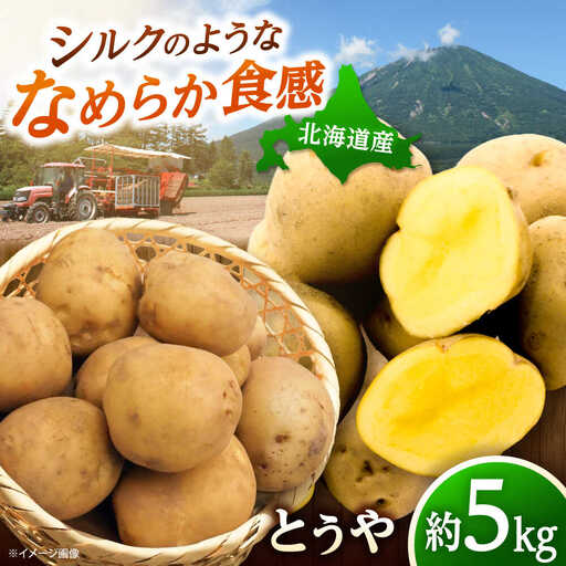 [先行予約]じゃがいも とうや 5kg [BPAM017] じゃがいも 北海道