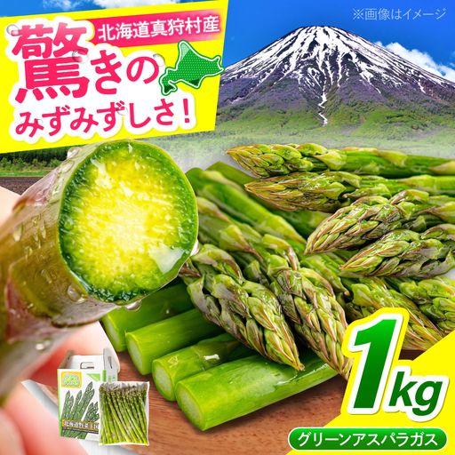 【2027年先行予約】グリーンアスパラガス 1kg [BPAM049] アスパラ