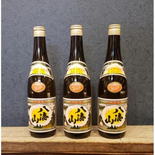 越後の名酒「八海山」 清酒【四合瓶720ml×3本】| 清酒