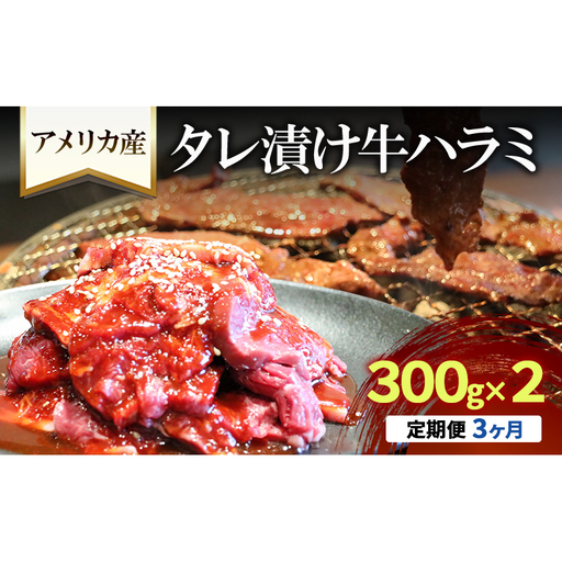焼肉 牛ハラミ 定期便 3か月 焼肉