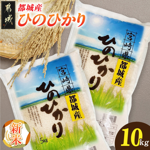 都城産ひのひかり10kg(5kg×2袋)〔21-N5-002-10kg〕_(都城市) 都城産 お米 10kg 5kg2袋 ひのひかりお弁当 おにぎり