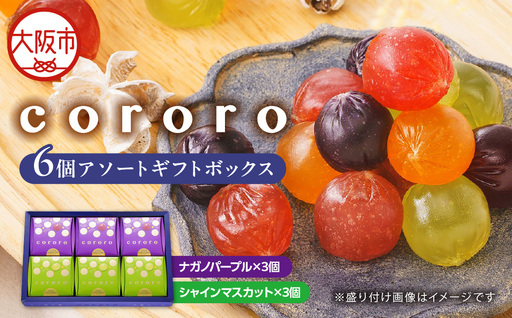 【阪急うめだ本店選定品】cororo6個アソートギフトボックス_OS327-0005