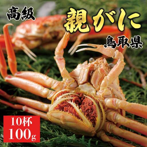 Y955【活物】親ガニ(セコガニ) 100g　10杯