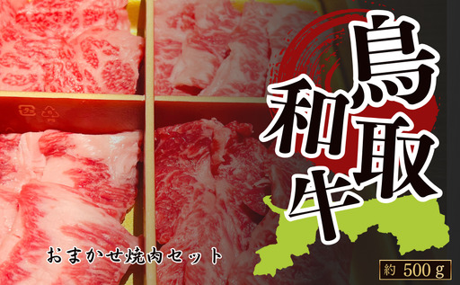 Y1033 鳥取和牛 おまかせ焼肉セット 約500g