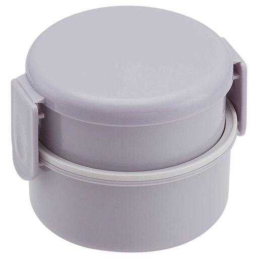 お弁当箱 2段 500ml レンジ対応 丸型 バイオマス ONWR1B セピア カラー 奈良県奈良市 skt105 スケーター 672484