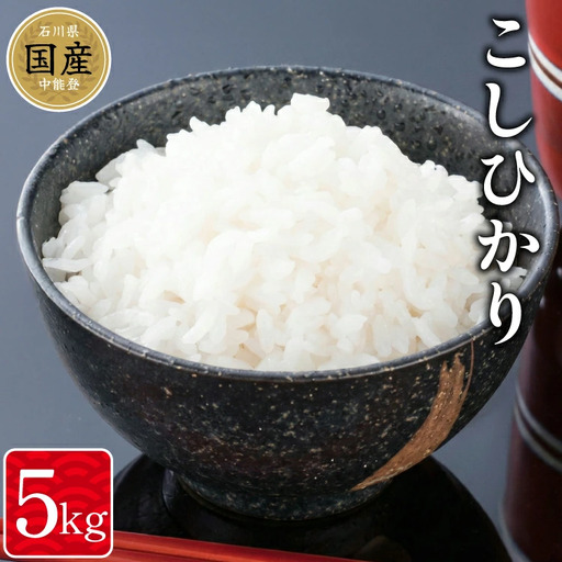 米 令和7年産 中能登町産 能登米コシヒカリ 5kg