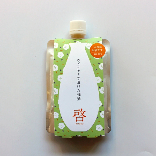 うめよし梅酒 啓-HIRAKU-ウイスキーベース 120ml×3パック/アルコール度数30% [maruni058]