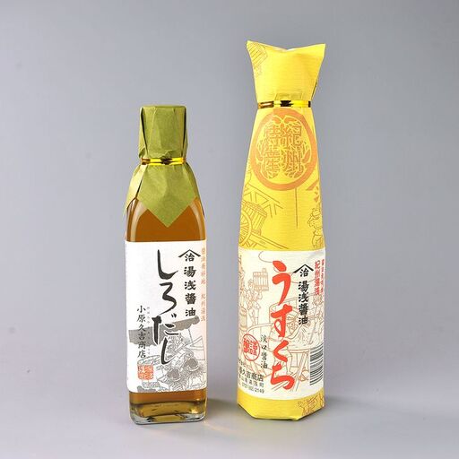 老舗の白だし・うすくちしょうゆ 各300mlの2本セット_M6067n