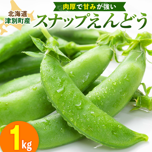 R8年産 スナップえんどう（品種：グルメ） 1kg ピンクの八百屋〜ナツやさい〜 | 北海道津別町