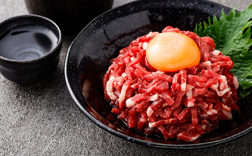 国産 ユッケ 馬刺し 約400g ユッケのたれ付き 馬刺 馬肉 馬 ニク 肉 お肉 にく 晩酌 オツマミ つまみ 冷凍
