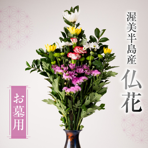 [通常配送 日時指定可]産地直送 [お墓用] 仏花 日時指定可 生産額 日本一 田原市 渥美半島 月命日 お彼岸 鮮度 生花 お花 お墓まいり