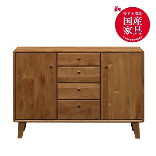 kumukumu120リビングボード　WN色【諸富家具】：C399-002