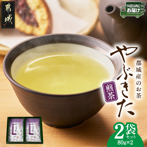 都城産のお茶「やぶきた」(煎茶)≪みやこんじょ快速便≫〔AA-C3-012-R〕_(都城市) 都城産 お茶 やぶきた 煎茶 茶葉 化粧箱 贈答品 茶圃斉光園 14日以内お届け