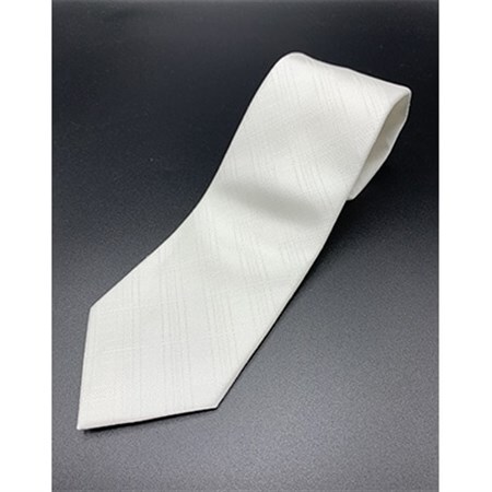 クラバットユキジ製　フォーマルネクタイ(白)_装飾品・工芸品 ネクタイ・ベルト 服飾小物 _【1100783】