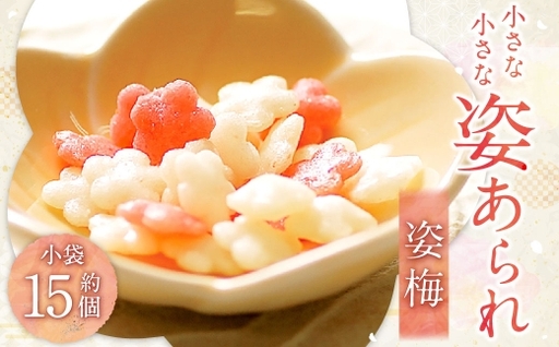 小さな小さな姿あられ 姿梅 あられ 和菓子 お菓子 菓子 おかき せんべい 煎餅 おやつ ギフト うめ