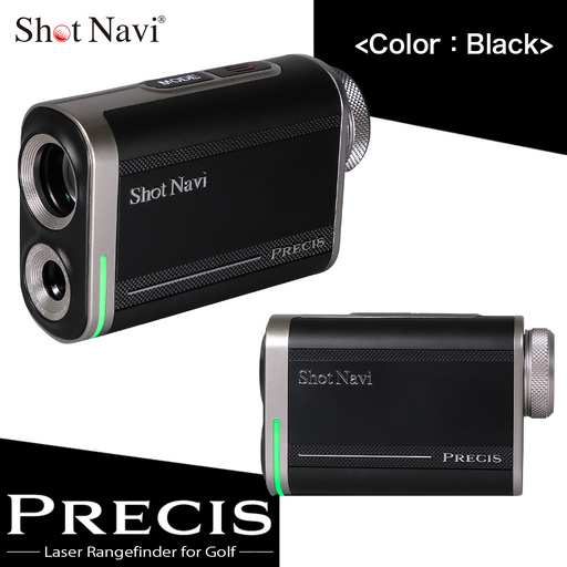 Shot Navi PRECIS(ショットナビ プレシス)[ブラック] [11218-1019] ゴルフ 距離計