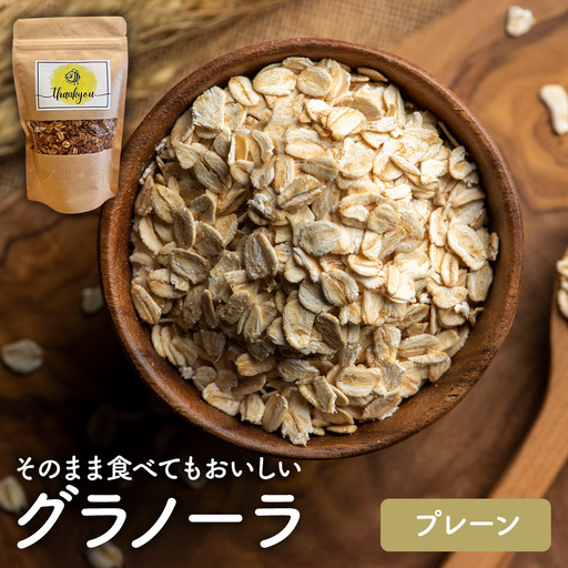 [Your,GURT&GRANOLA]グラノーラ プレーン | グラノーラ シリアル 朝食 朝ごはん 食品 おやつ はちみつ 送料無料 岐阜県 瑞穂市