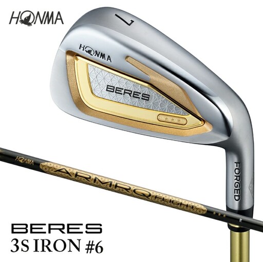 本間ゴルフ BERES (2026) 3Sグレード ARMRQ FLIGHT 3S #6 (1本) ゴルフクラブ アイアン IRON