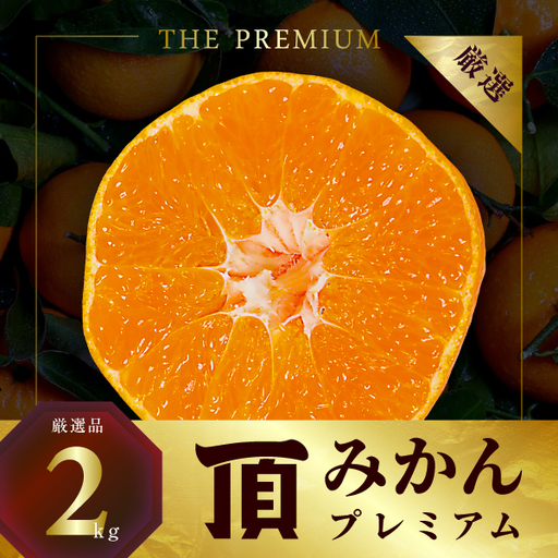 【先行受付】三代目の頂みかんTHEプレミアム【小玉サイズ】2kg【A31-51】【1615103】 YWTAC040