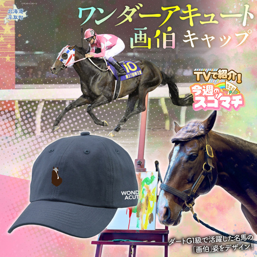 【TVで紹介！ 】【ワンダーアキュート画伯】キャップ BRTV202
