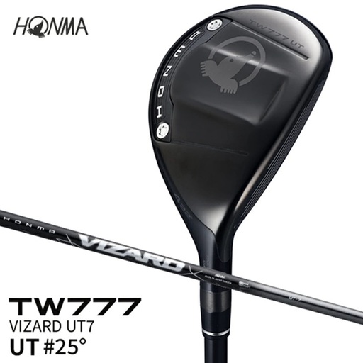 SHG0107　本間ゴルフ TW777 UTILITY #25° VIZARD UT7(1本)　T//WORLD ツアーワールド UT ゴルフクラブ ユーティリティ