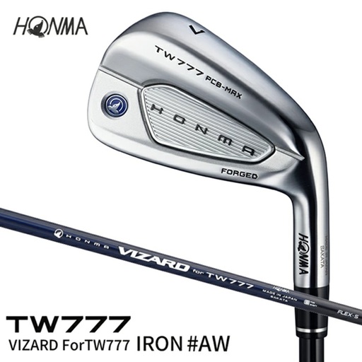 SHG0109　本間ゴルフ TW777 PCB MAX IRON VIZARD ForTW777 #AW(1本)　ゴルフクラブ T//WORLD ツアーワールド アイアン