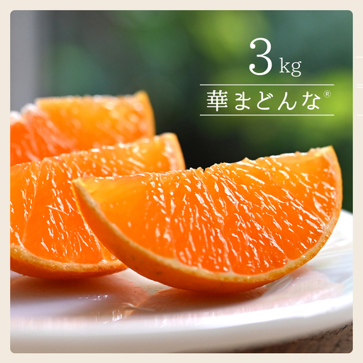 【先行受付】コウ果樹園「華まどんな」3kg【D33-22】【1051536】 YWTG008