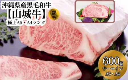 A5・A4ランク 沖縄県産黒毛和牛[山城牛]サーロイン600g