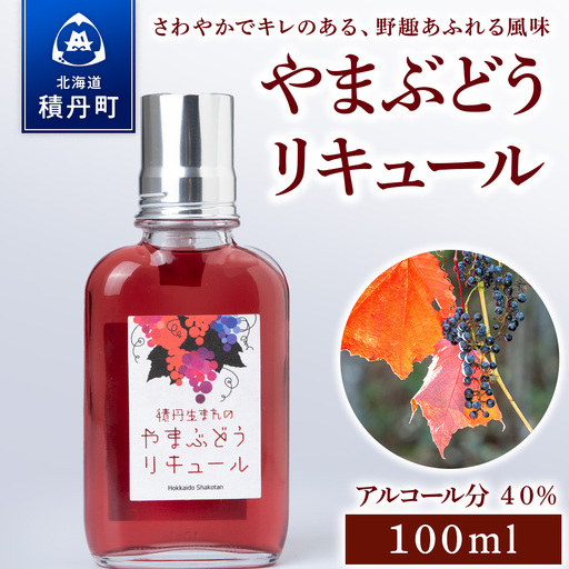 リキュール 山ぶどう お酒 ジン 積丹町