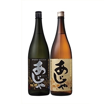 黒糖焼酎　あじゃ黒1,800ml瓶1本・あじゃ30度1,800ml瓶1本セット　mkmt11