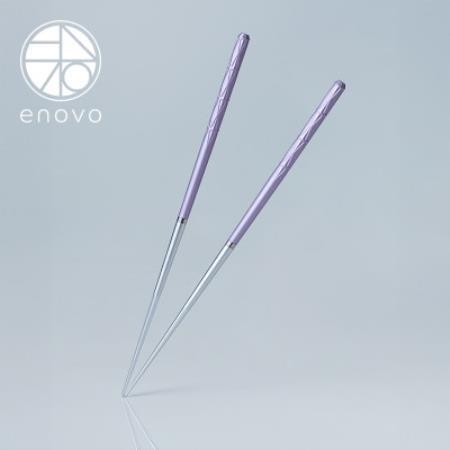 お箸-華[藤]1膳セット(箸置き、木箱付き)【1730861】